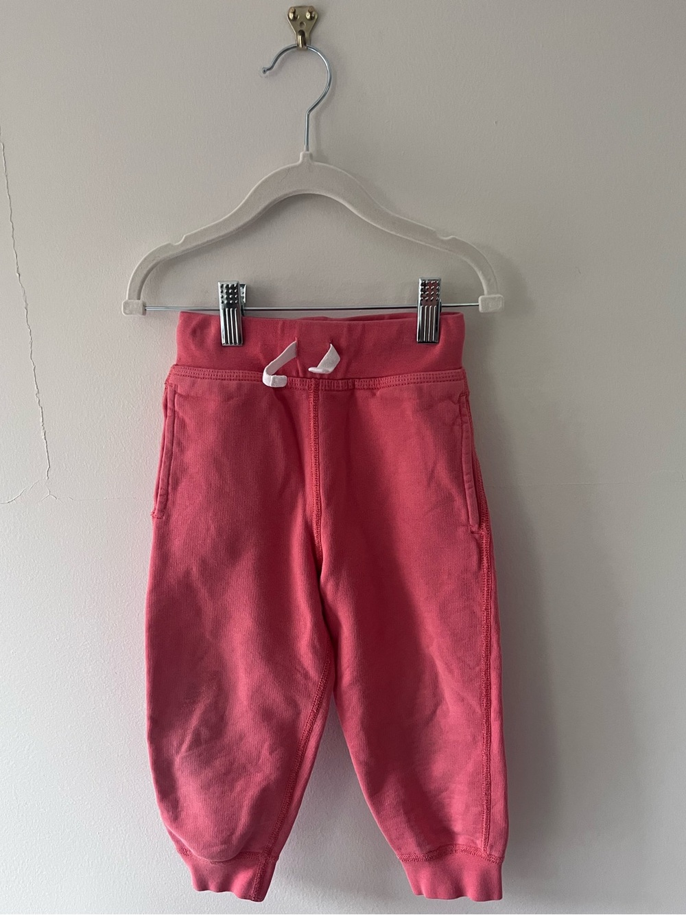 Hanna Andersson | Red Jogger Sweatpants with Drawstring